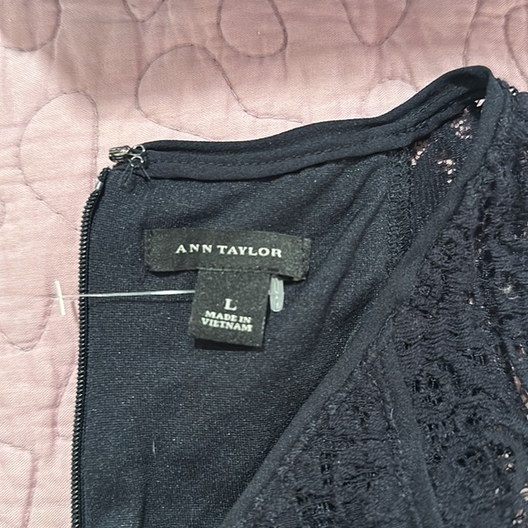 ANN TAYLOR crochet/lace top. Slight halter.NWOT. - Picture 8 of 8